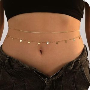 Gold Plated Waist Chain